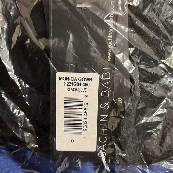 Sachin & Babi Monica Gown NWT - Silk Blend - Picture 7 of 7